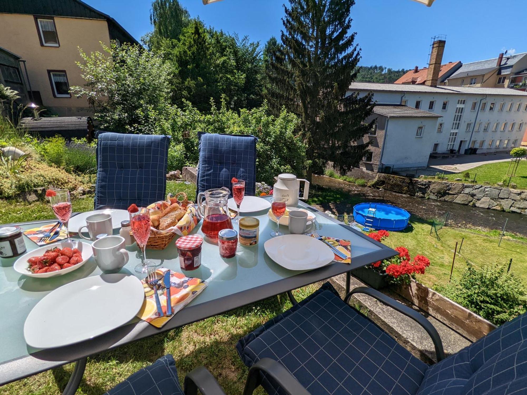 F4 - Urlaubsmagie - Grosse Wohnung Fuer Bis Zu 10 Personen Sebnitz Eksteriør bilde