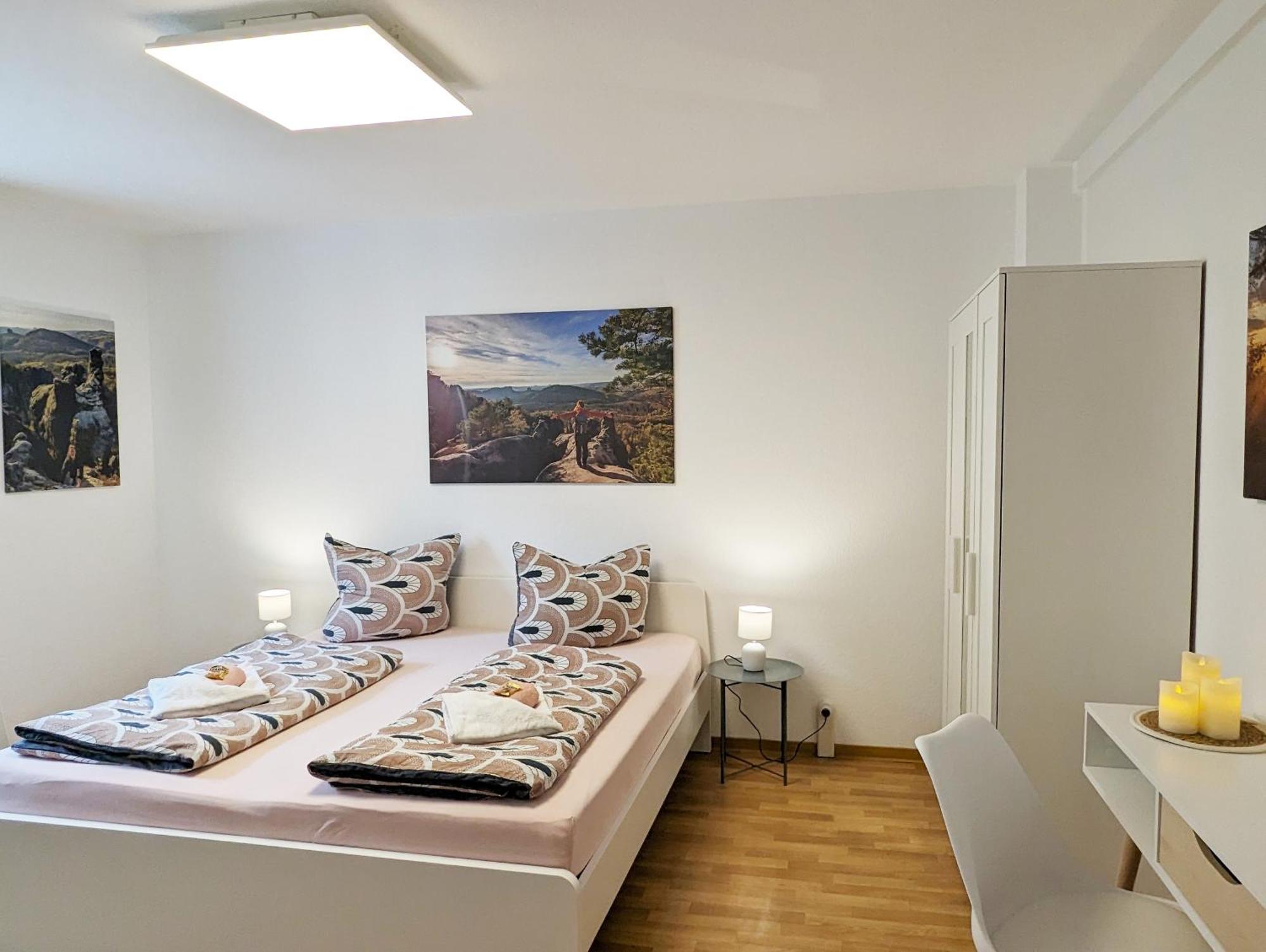 F4 - Urlaubsmagie - Grosse Wohnung Fuer Bis Zu 10 Personen Sebnitz Eksteriør bilde
